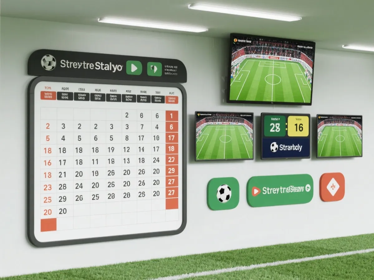 世界杯赛程与直播入口联动示意图